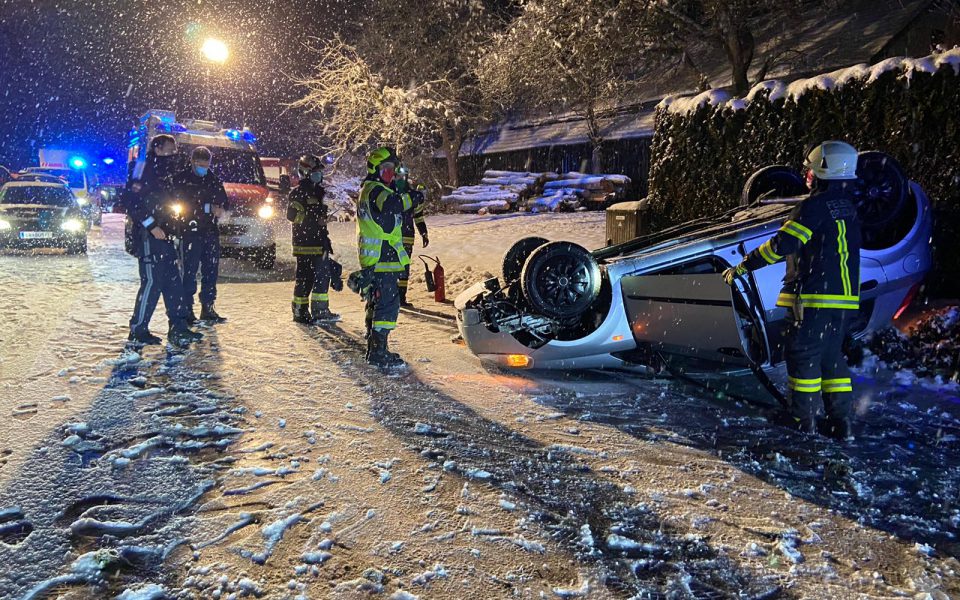 Verkehrsunfall FF Bruck-Waasen